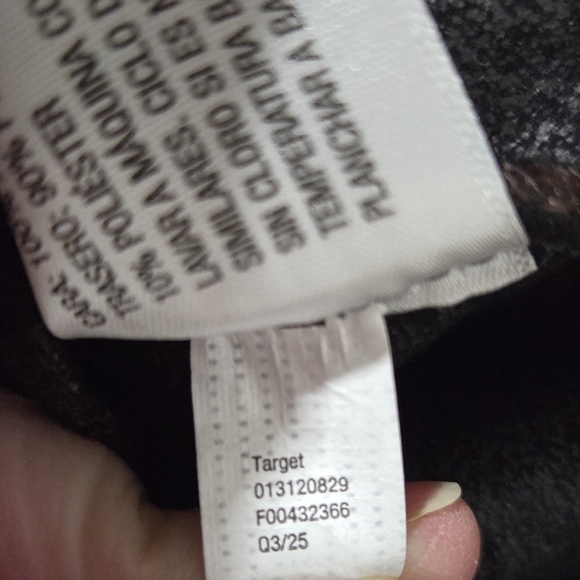 Faux Sherling Coat Dark Brown Universal Threds Crew Neck Size XL - Picture 10 of 10